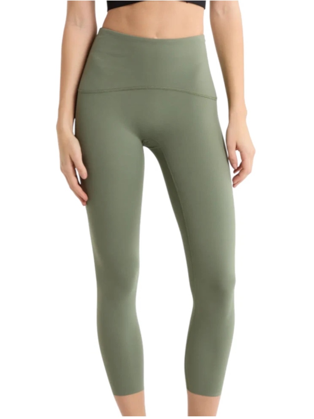 Spanx Booty Boost Leggings Green XL 25”